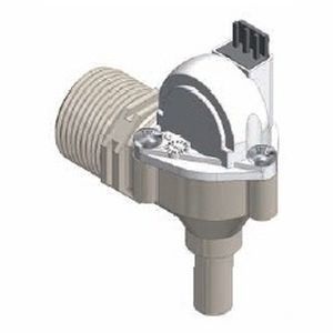 Flow meter valve - L - Rpe - medical / plastic / white