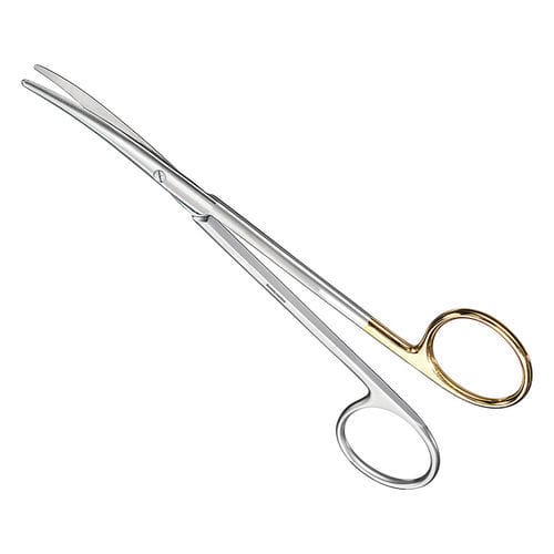 Dissection scissors - TD-09-201 - Tillid Dental - Metzenbaum / for humans / curved