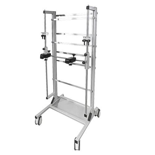 Medical trolley - 126-002 - Guido Buschmeier Maschinenbau - equipment / stainless steel / aluminum