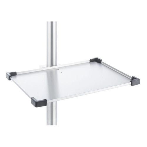 Stainless steel shelf - 116-001-dd - Guido Buschmeier Maschinenbau - aluminum / rail-mounted