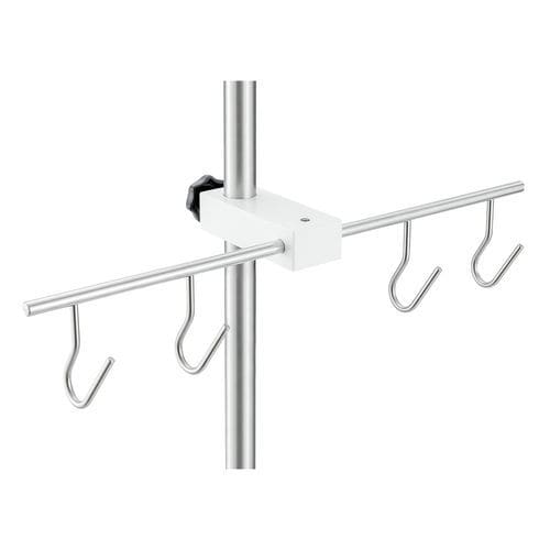 Infusion bottle holder - 116-016-dd - Guido Buschmeier Maschinenbau - pole-mounted / stainless steel / aluminum