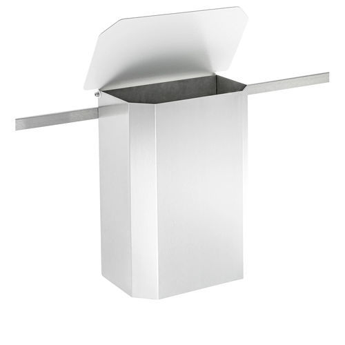 Waste bag holder - 118-027 - Guido Buschmeier Maschinenbau - rail-mounted / aluminum / stainless steel