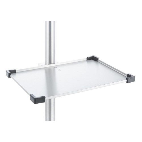 Stainless steel shelf - 116-001-dd  - Guido Buschmeier Maschinenbau - aluminum / height-adjustable / pole-mounted
