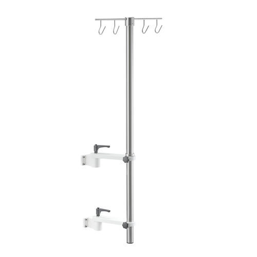 Infusion pump holder - 115-018-III - Guido Buschmeier Maschinenbau - for infusion bottle / wall-mount / aluminum