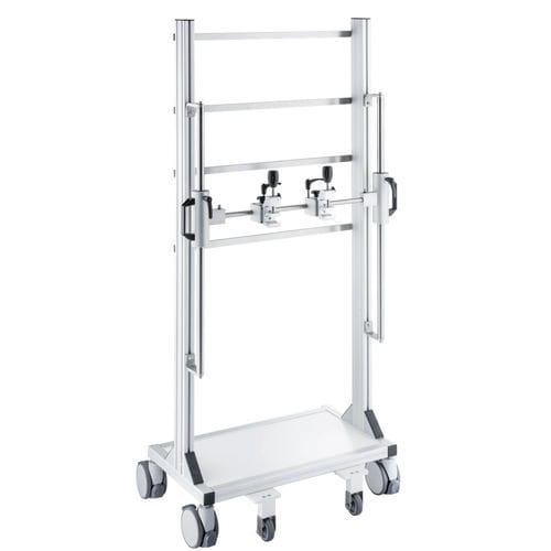 Medical trolley - 126-005 - Guido Buschmeier Maschinenbau - hospital / utility / anodized aluminum