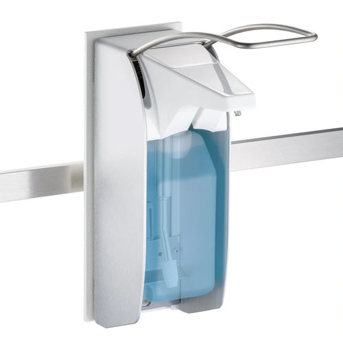 Rail-mounted holder - 118-029 - Guido Buschmeier Maschinenbau - aluminum / disinfectant