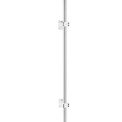 Wall-mounted IV pole - 115-013-lll - Guido Buschmeier Maschinenbau - stainless steel / aluminum / height-adjustable