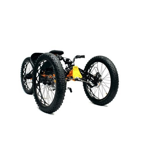 Electric handbike - Fat Explorer - Sport-On - adult / black / red