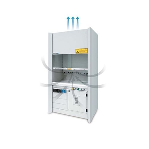 Chemical fume hood - MPIM - laboratory / vertical laminar flow