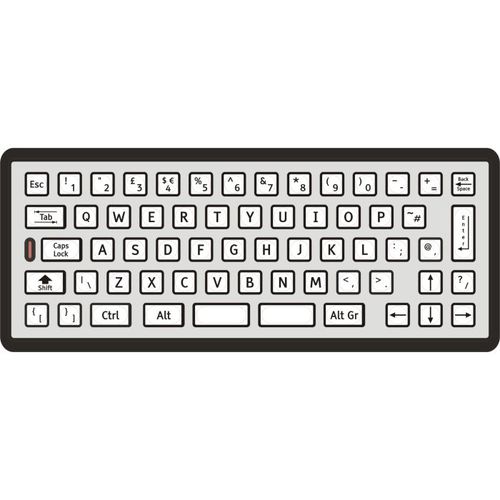 Keyboard with numeric keypad - 2210-35201 - STORM INTERFACE - stainless steel / metal / USB