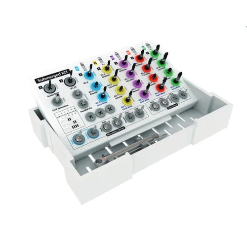 Dental implant surgery instrument kit - Submerged kit - CSM Implant Company