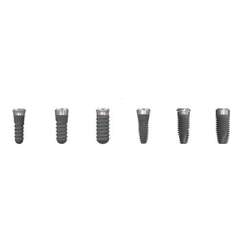 Conical dental implant - R series - CSM Implant Company - titanium / tapered / internal