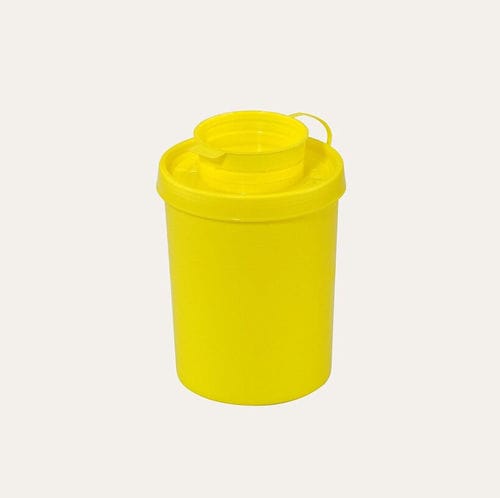 Waste container - 36505 - PINO Pharmazeutische Präparate - laboratory / polypropylene