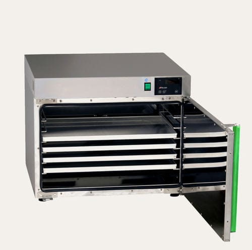 Warming cabinet - HWS 6-5030 - PINO Pharmazeutische Präparate - with door / with tray / 1-door