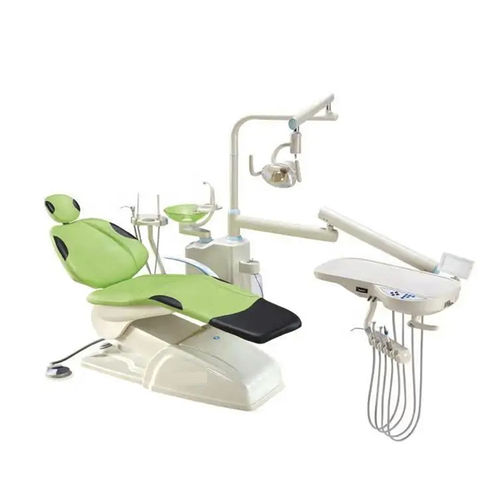 Dental unit with hygiene system - YSDEN-C32 - YSENMED - with delivery system / with light / green