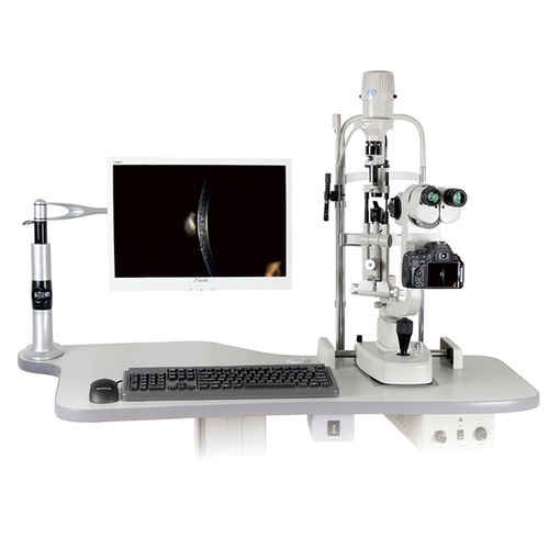 Digital slit lamp - YSLXD-3ER - YSENMED - table