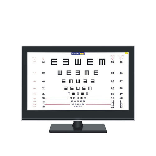 Optotype chart monitor - YSENT-VC20B - YSENMED - remote-controlled