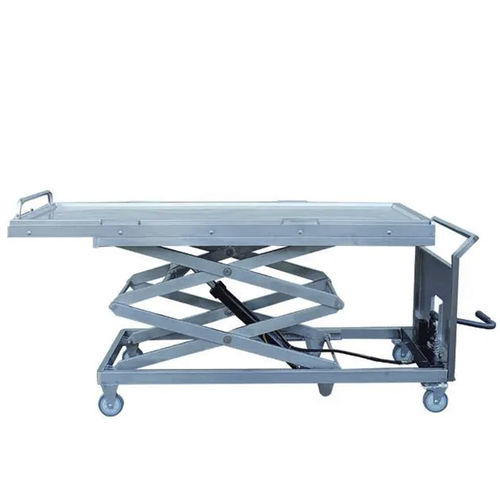 Hydraulic patient lift - YSSJT-56A - YSENMED - on casters / height-adjustable / for stretchers
