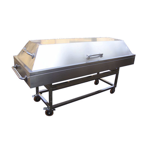 Handling mortuary trolley - YSTSC-2D - YSENMED - transfer / manual / stainless steel