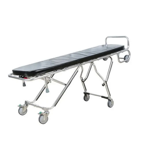 Transport stretcher trolley - YSTSC-A15 - YSENMED - mortuary / manual / height-adjustable