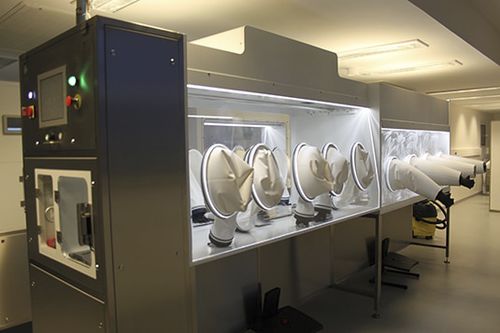 Transfer isolator - SIEVE France - sterile / for production / mobile