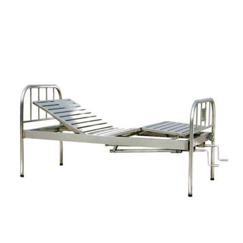 Medical bed - Tianjin Kangli Medical Instrument - manual / height-adjustable / double