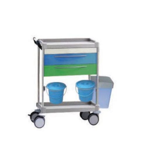 Medical trolley - Meige - Tianjin Kangli Medical Instrument - aluminum / plastic / metal