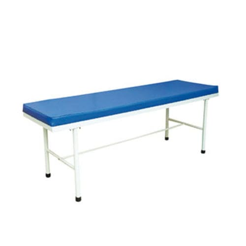 Adult examination table - Tianjin Kangli Medical Instrument - manual / fixed-height / 1-section