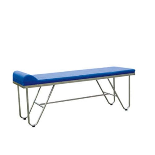 Adult examination table - Tianjin Kangli Medical Instrument - manual / fixed-height / 1-section