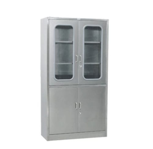 Instrument cabinet - Tianjin Kangli Medical Instrument - with door / with shelf / stainless steel