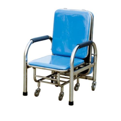 Adult chair - Tianjin Kangli Medical Instrument - with armrests / on casters / with high backrest