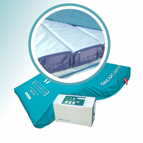 Alternating pressure mattress - Decucare - foam / hybrid / 100x200 cm