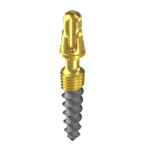 Cylindro-conical dental implant - Slim - Bionika Medline Kft. - titanium / external / screw