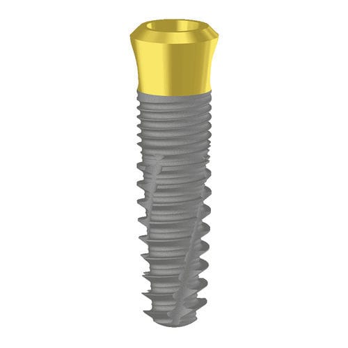 Cylindro-conical dental implant - Cortilog LCL - Bionika Medline Kft. - titanium / internal / screw