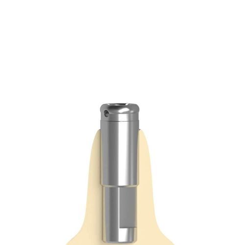 Cylindrical dental implant analog - Bionika Medline Kft. - metal / hexagonal / internal