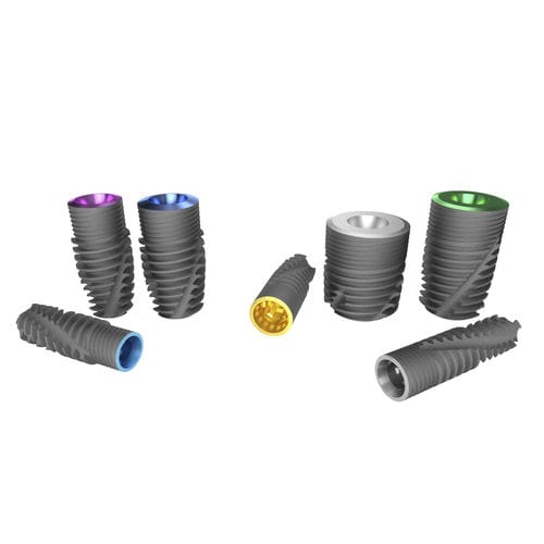 Cylindro-conical dental implant - Scandrea - Bionika Medline Kft. - titanium / conical / straight