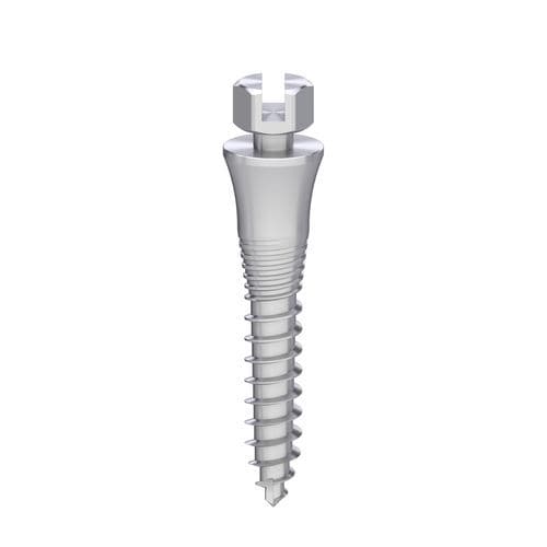 Titanium implant screw - Ancora - Bionika Medline Kft. - metal / screw / smooth