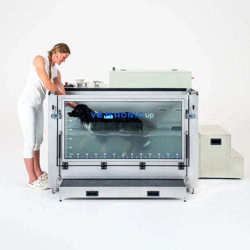 Underwater veterinary treadmill - Classic - VETTRONIC s.r.o. - for dogs / progressive start / with non-slip surface