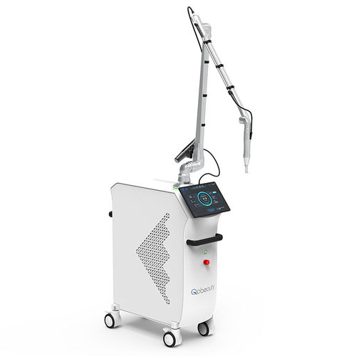 Tattoo removal laser - Q-Clear® - Qobeauty Aesthetic Laser - Nd:YAG / trolley-mounted / nanosecond