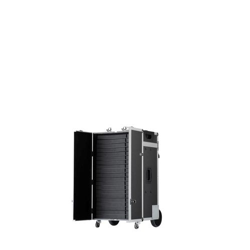 Sample transport medical suitcase - Pullupcase ( Fa. Karl Bollmann) - wheeled / aluminum