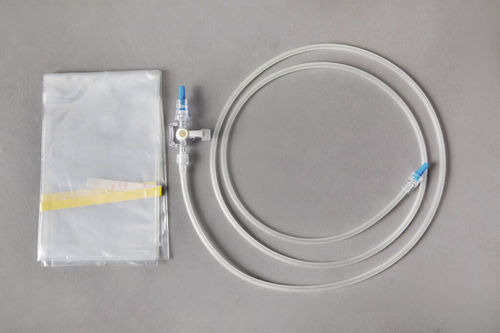 Contrast media injection tubing - MMTS - BHL-Medical - PVC / straight / flexible