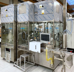 Cleanroom laminar flow module - Wallstein Pharmaceutical Equipment - table / integrated / horizontal