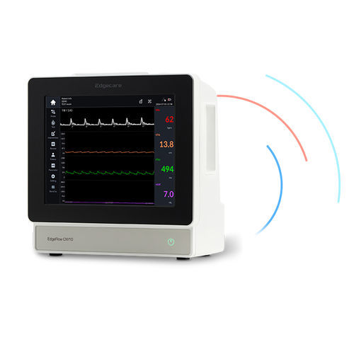 Non-invasive cardiac output monitor - EdgeFlow CW10 - Edgecare Inc.