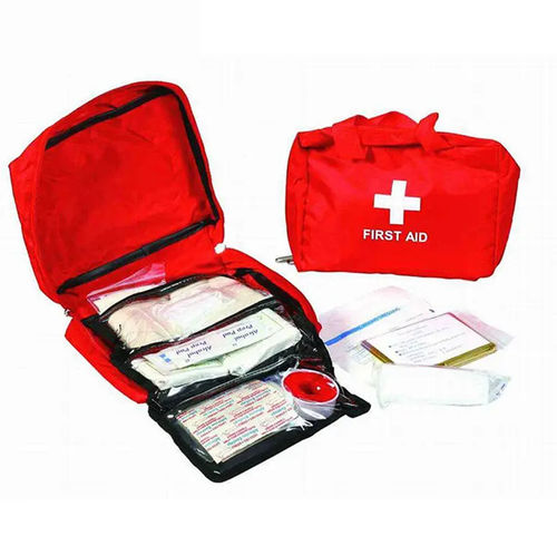 Vehicle medical kit - Yangzhou Super Union Medical Material - first aid / transport / with safety mask