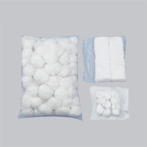 Cotton gauze balls - E1712 - Yangzhou Super Union Medical Material - elastic / absorbant / sterile
