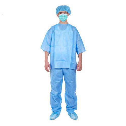 Unisex scrub uniform - Yangzhou Super Union Medical Material - M / S / L