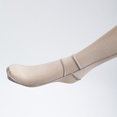 Unisex compression sock - NOVATEX MEDICAL - black / gray / blue
