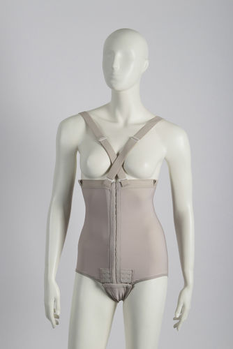 Post-operative support compression vest - HA 43 - NOVATEX MEDICAL - women / beige