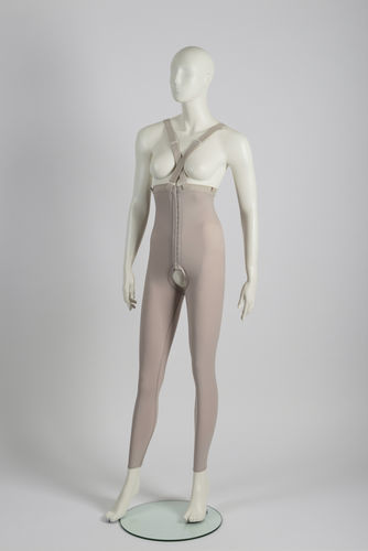 Post-operative support compression suit -  HA 23 - NOVATEX MEDICAL - women / beige
