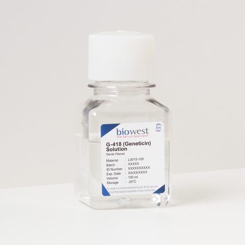 Antibiotics reagent - L0015 series - Biowest - G418 / solution / for research